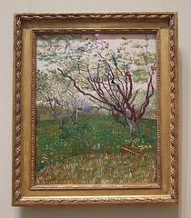 The Flowering Orchard by Van Gogh in the Metropolitan Museum of Art, January 2010