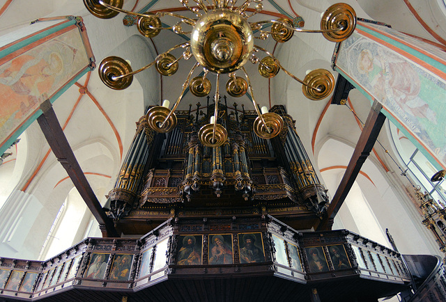 Die Orgel in der Jakobikirche/ Lübeck