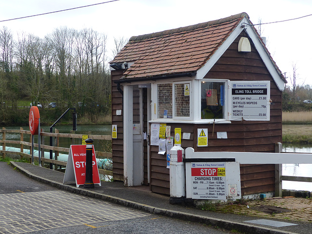 Eling Bridge Toll Booth - 27 March 2021