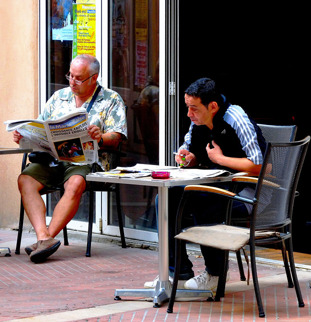 ... en attendant l'apéro ...