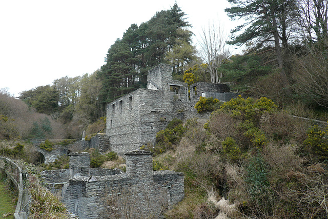 Old Mine Workings At Laxey