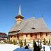 Romania, Borșa, Wooden Church in Pietroasa Monastery