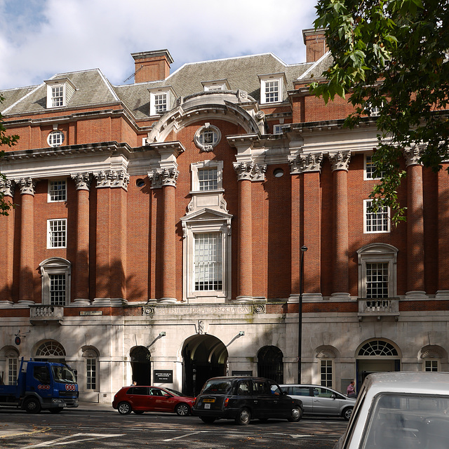 London - British Medical Association, Tavistock Square, from W 2014-10-01