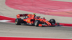 Charles Leclerc at the United States Grand Prix