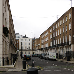 London - Burton Street, Holborn, looking S 2014-10-15