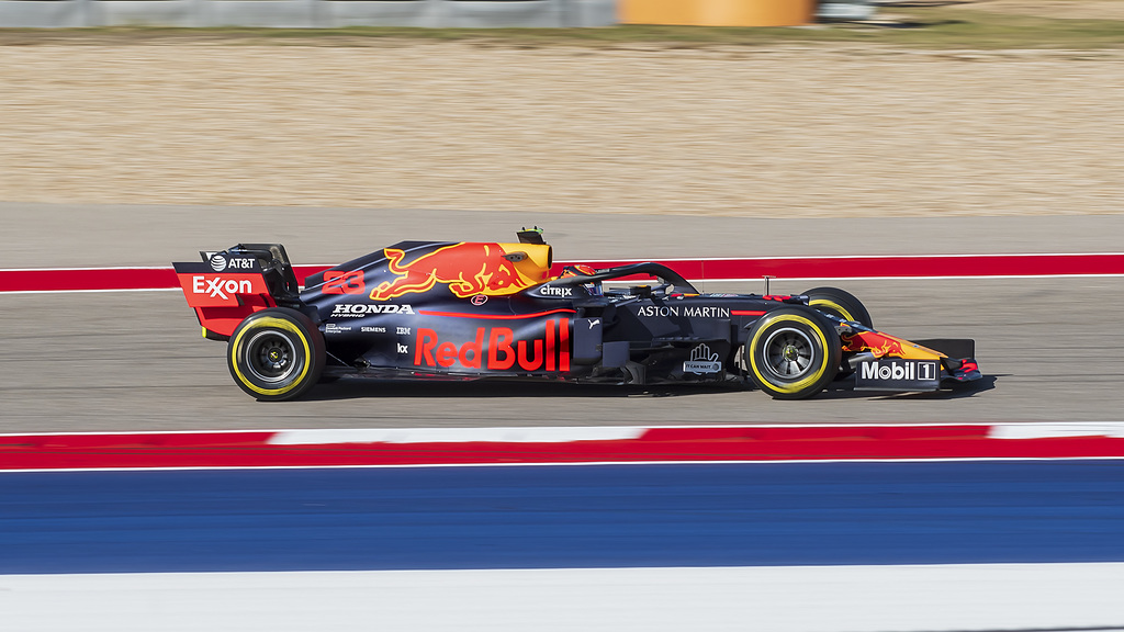 Alex Albon at the United States Grand Prix