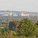 Addenbrooke's Hospital, Cambridge, seen from Madingley Hill 2014-10-04