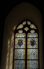 Dans la chapelle protestante du château de Chamerolles
