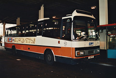 GM Buses South 64 (583 TD) in Chorlton Street coach station, Manchester – 16 Apr 1995 (261-32)