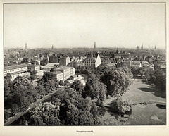 Braunschweig, Gesamtansicht vor dem I. Weltkrieg