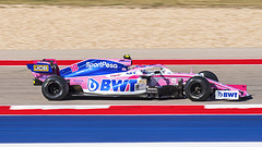 Lance Stroll at the United States Grand Prix