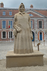 Dublin Castle, Exposure of Sand Statues Dublin Castle, Exposure of Sand Statues