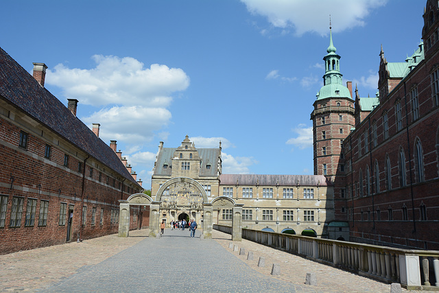 Denmark, Frederiksborg Castle, North Gate and Tower