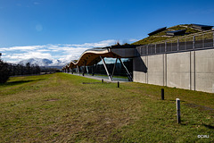 Scenes from visit to  Macallan's new award-winning distillery