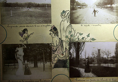 Au jardin du Champ de Mars - 1er mai 1903