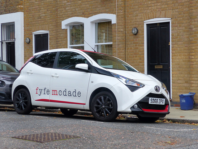 Fyfe Mcdade Toyota Aygo - 29 August 2020