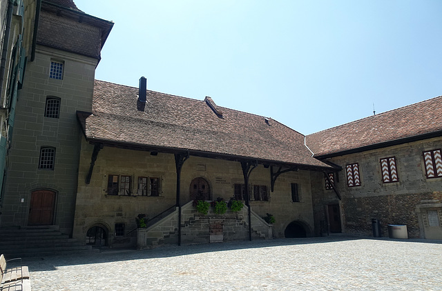 Hotel bei der Abtei von Payerne