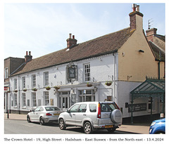 The Crown 19 High Street Hailsham 13 4 2024 from NE