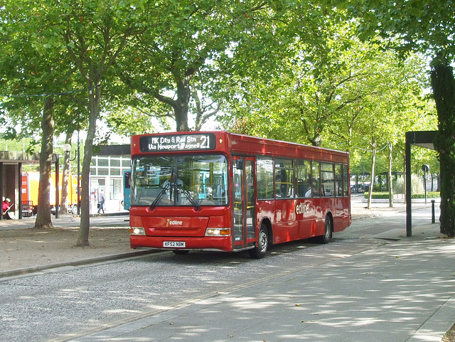 DSCF4937 Redline Buses KF52 NBM in Milton Keynes - 1 Sep 2016