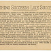 Nothing Succeeds Like Success, Galt House, Cincinnati, Ohio, ca. 1880s