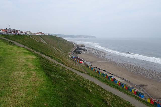 Beach Huts At Whitby