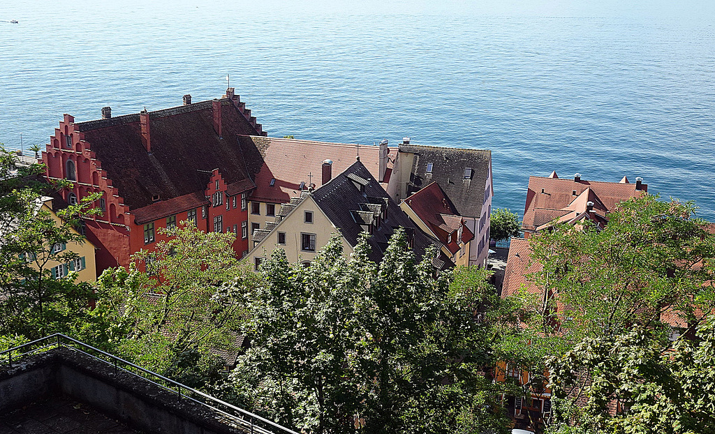 Blick auf die Meersburger Unterstadt