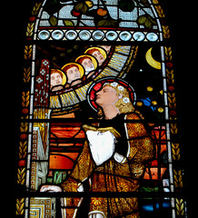 Stained Glass Detail, North Aisle, Holy Trinity Church, Woodland  Road, Darlington