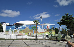 Mural of Dragão do Mar Centre of Art and Culture.