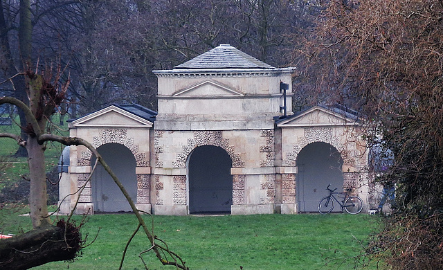 queen's temple, kensington gardens, london