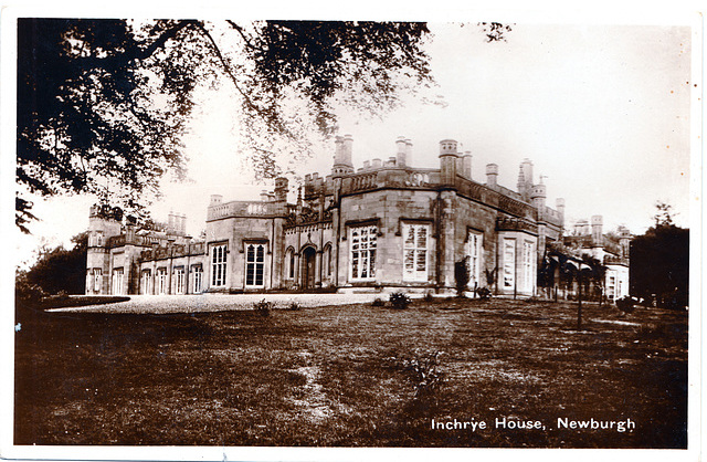 Inchyre Abbey House, Fife, Scotland,  (Demolished)