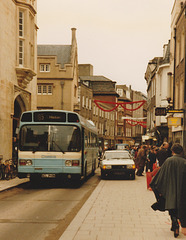 Cambus 206 (GCL 340N) in Cambridge – 2 Jan 1987