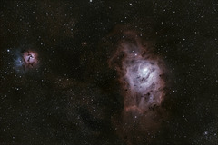 Lagoon Nebula M8 & Trifid Nebula M20