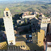 Italy, San Gimignano, Look from the Top of Torre Grossa to the East (Torre Rognosa and Torre del Diavolo are visible)