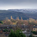 A little snow on the hills