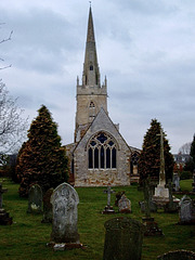 Church of St Swithen at Lower Quinton. (Grade I Listed Building)