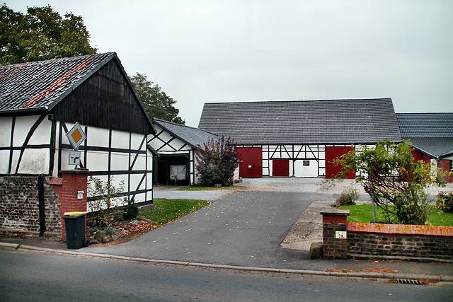 Hofschaft an der Kamener Straße bei Bramey (Bönen) / 9.10.2023