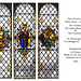 Lewes - Saint Anne - F.G.Sheppard windows - by A.E. Buss - from the studio of Goddard & Gibbs 1987