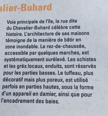 Panneau explicatif à Behuard (49)