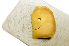 a laughing cheese make my day  (((•‿•)))