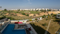 View over the Muscat Hills Golf Club