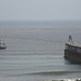 Sailing Ship Approaching Whitby Harbour