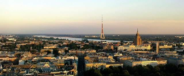 Fernsehturm Riga am Daugava