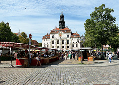 Lüneburg, Marktplatz mit Rathaus