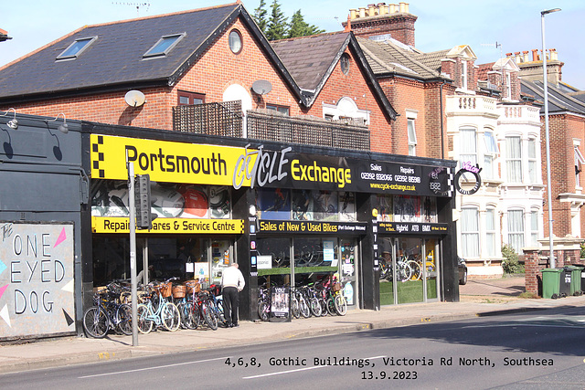 4,6,8, Gothic Buildings, Victoria Road North, Southsea 13 9 2023