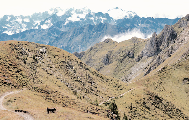 balade sur les crêtes