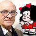Quino (17 July 1932 - 30 september 2020), the father of the rebel and non-conformist Mafalda