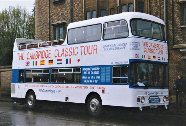 Lothian Region Transport 24 (GSC 664X) in Cambridge – 11 April 1998 (385-21A)