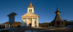 Romania, Maramureș, Moisei Monastery of the Assumption of the Virgin