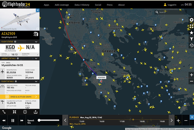 RF-55204 near TRL VOR