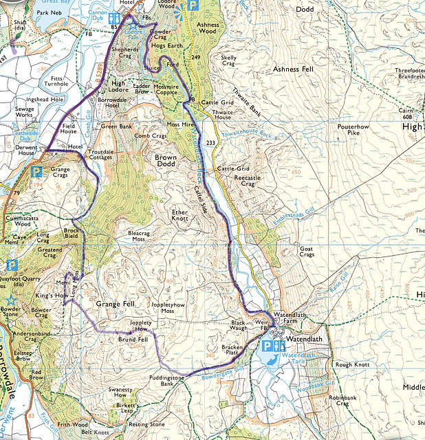 A 6m circular walk in May 1991